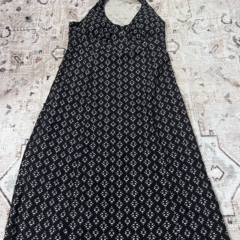 Athleta Halter padded dress